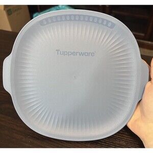 Tupperware Replacement Lid Only WOW Pop Microwave Popcorn Maker Blue  10513A-2